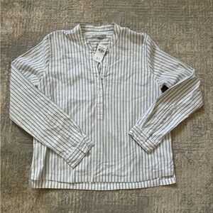 Abercrombie and fitch 3:4 button down M